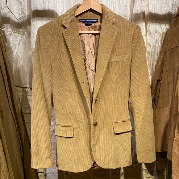 KEEP 90s Ralph Lauren Sport Tailored Corduroy Cotton Blazer - Picture 4 of 11
